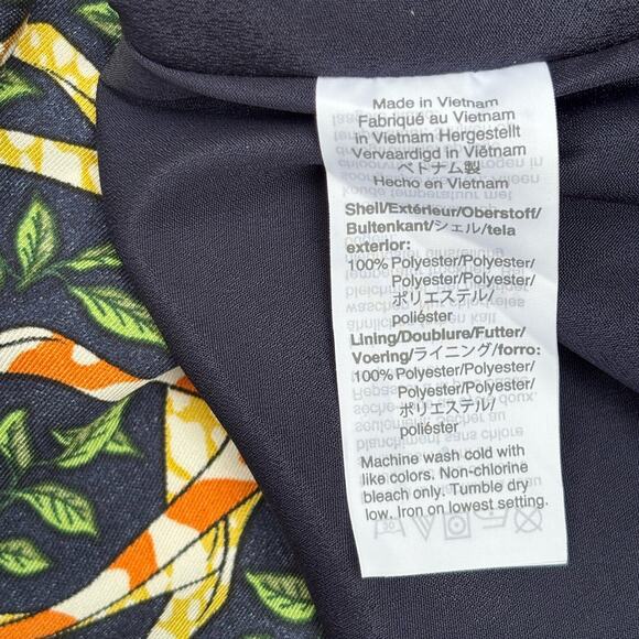 NWT J. Crew Giraffe Shirt Dress Size S Drop Waist Relaxed Fit Lined - Picture 10 of 15